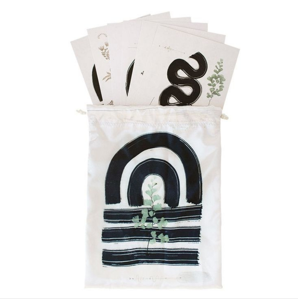 PAPAYA ART- Ink Arches- 6×postcards in satin satchel